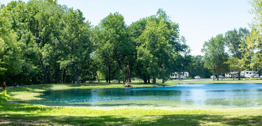 pin oak creek rv park near st louis is a great family campground in mo